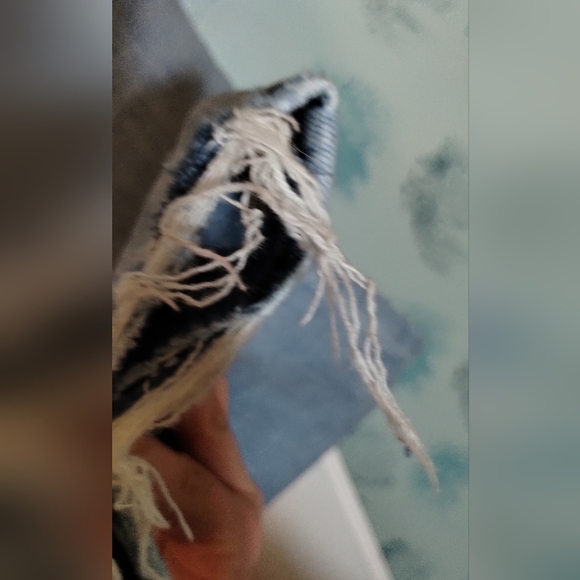 LOFT Light Wash Button Fly Light Distressed High Waist Skinny Jeans Sz 29/8 - Picture 6 of 9